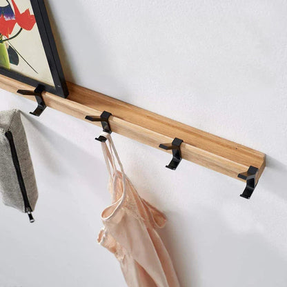 Wandgarderobe Mit Beweglichen Doppelhaken - Ordnung mit Stil