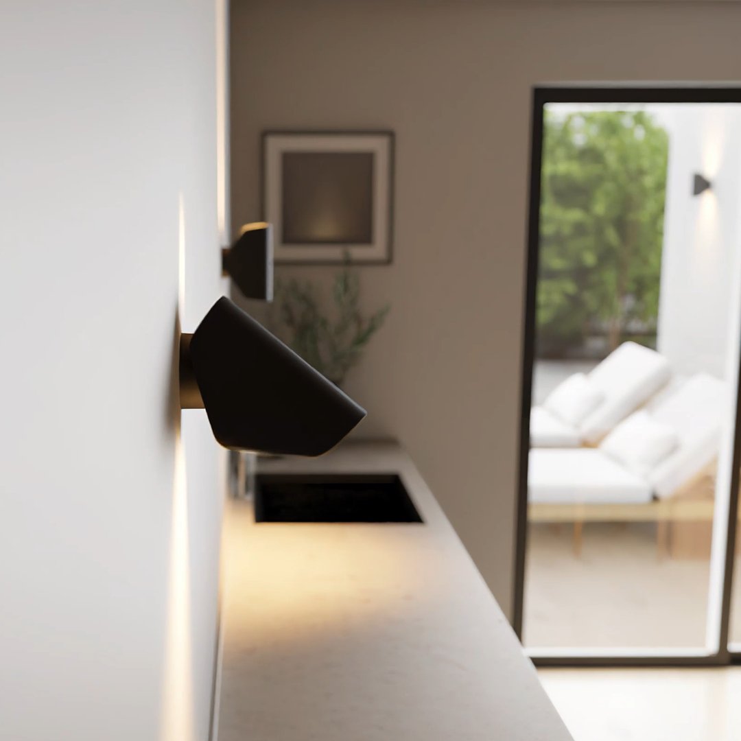 Dekorative Wandlampe - Flexibles Design mit LED Effizienz