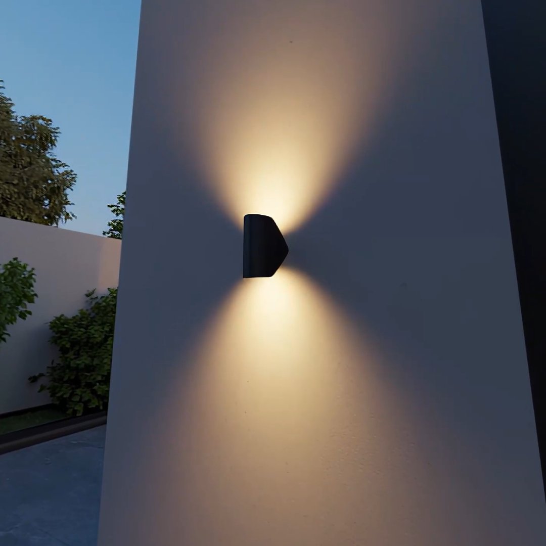 Dekorative Wandlampe - Flexibles Design mit LED Effizienz
