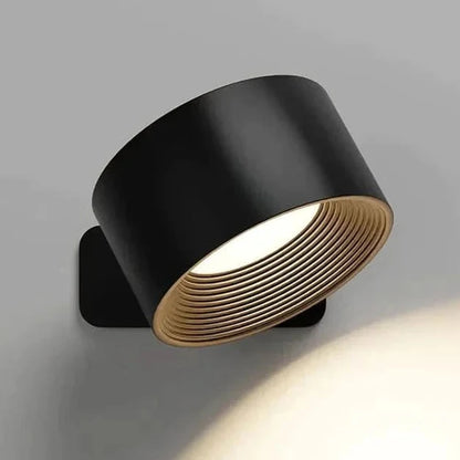 GLOW360 – Kabellose, Drehbare LED-Wandlampe