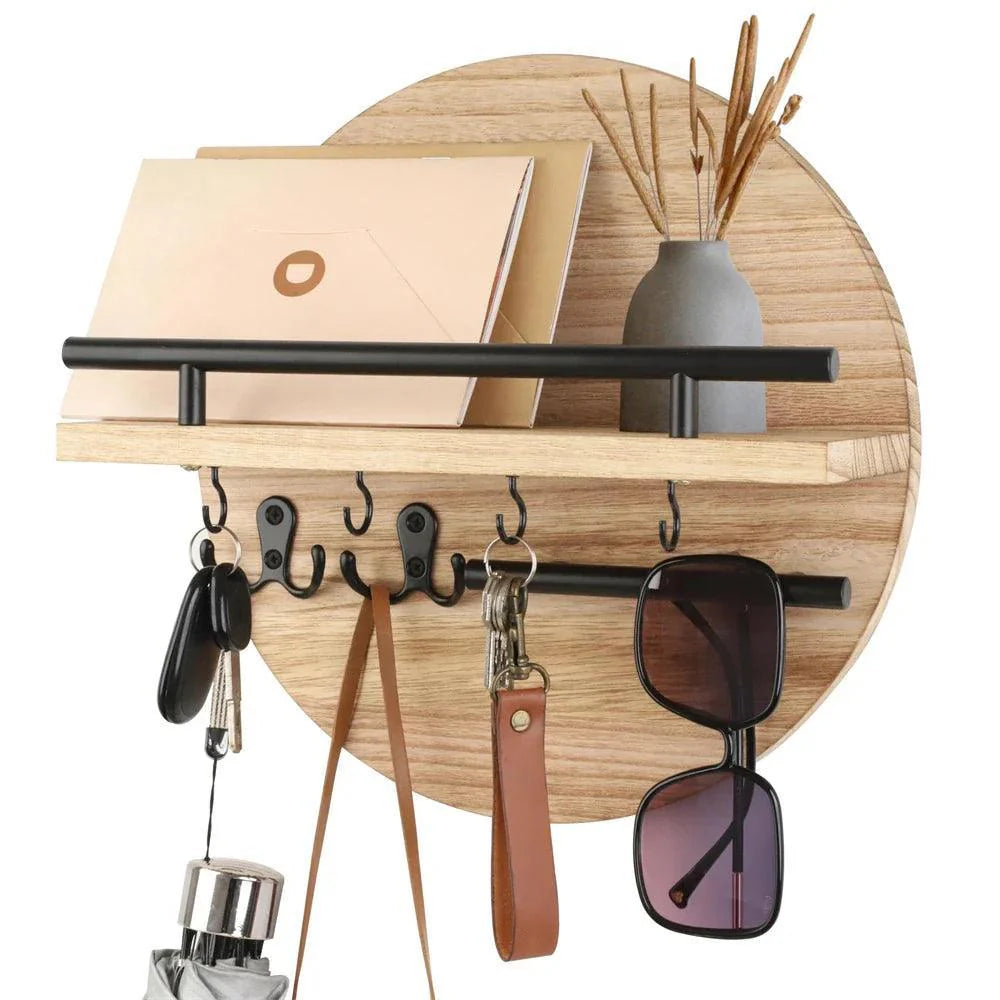 Schlüsselhalter aus Holz - Natürliches Holzdesign