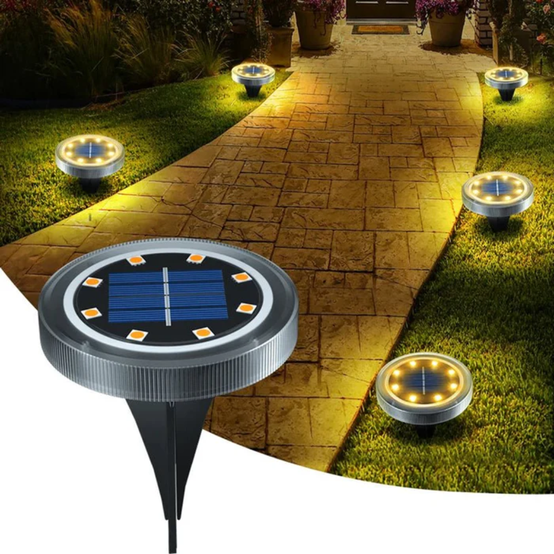 Wasserdichte Solar Außenlampe - Wetterfeste Beleuchtung