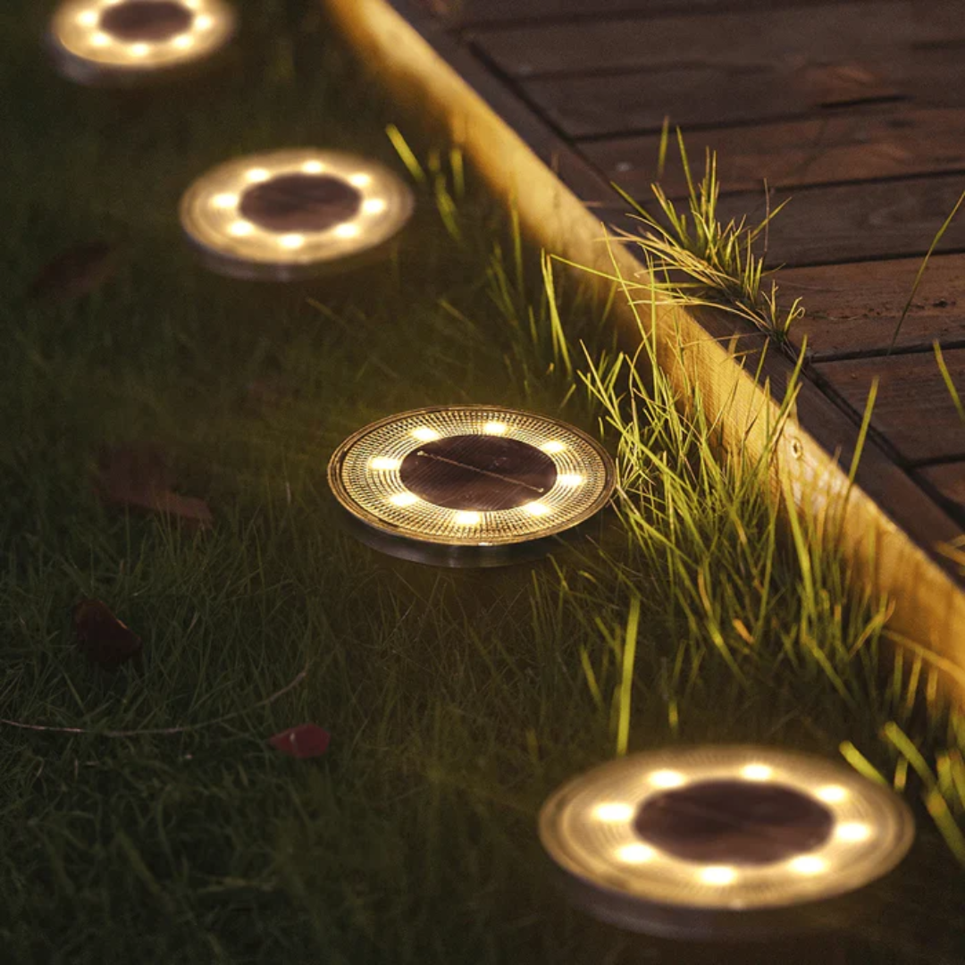 Wasserdichte Solar Außenlampe - Wetterfeste Beleuchtung