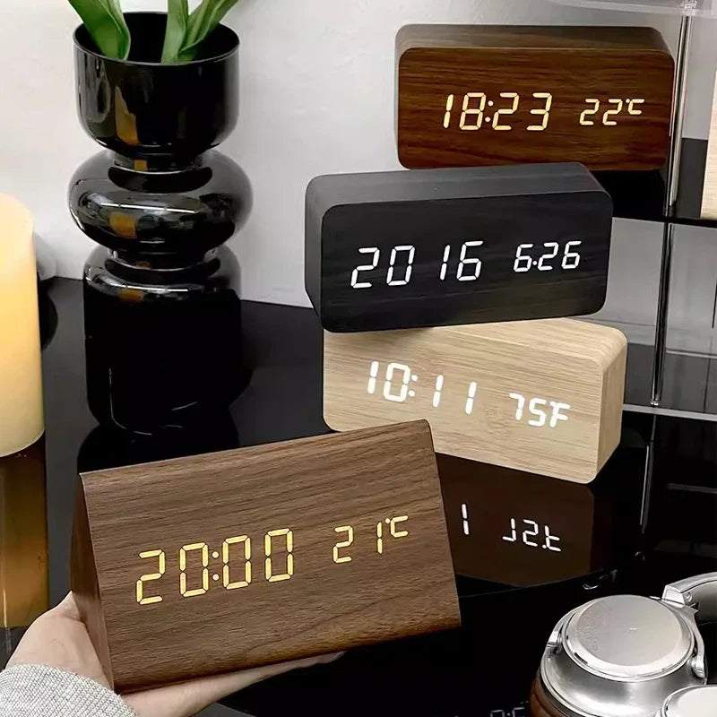 Wecker Woodwatch - Natürliches Holzdesign