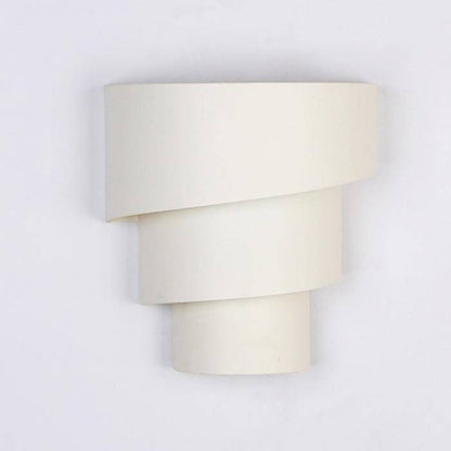 Yoo Weiße Spiralwandleuchte - Elegante Wandbeleuchtung