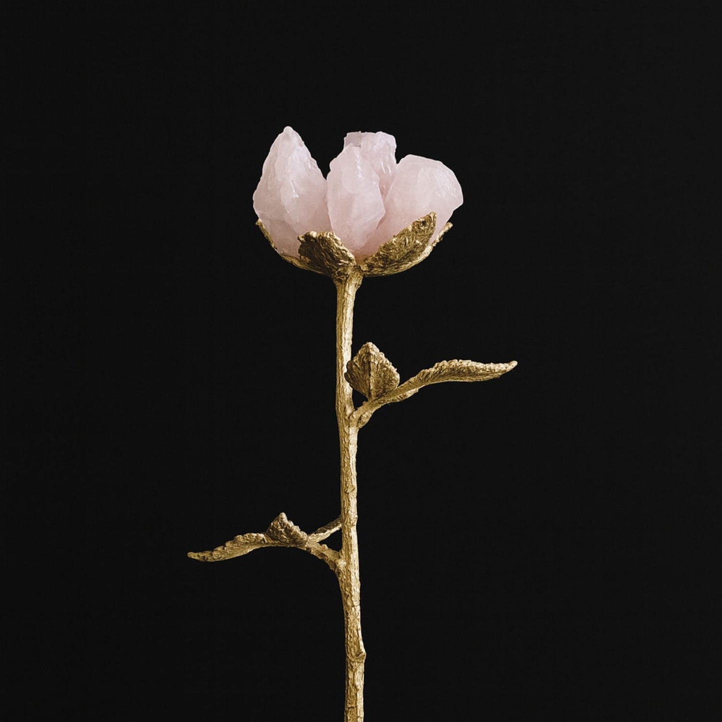 Zenaura Rose - Handgefertigte Kristallrose als Blickfang