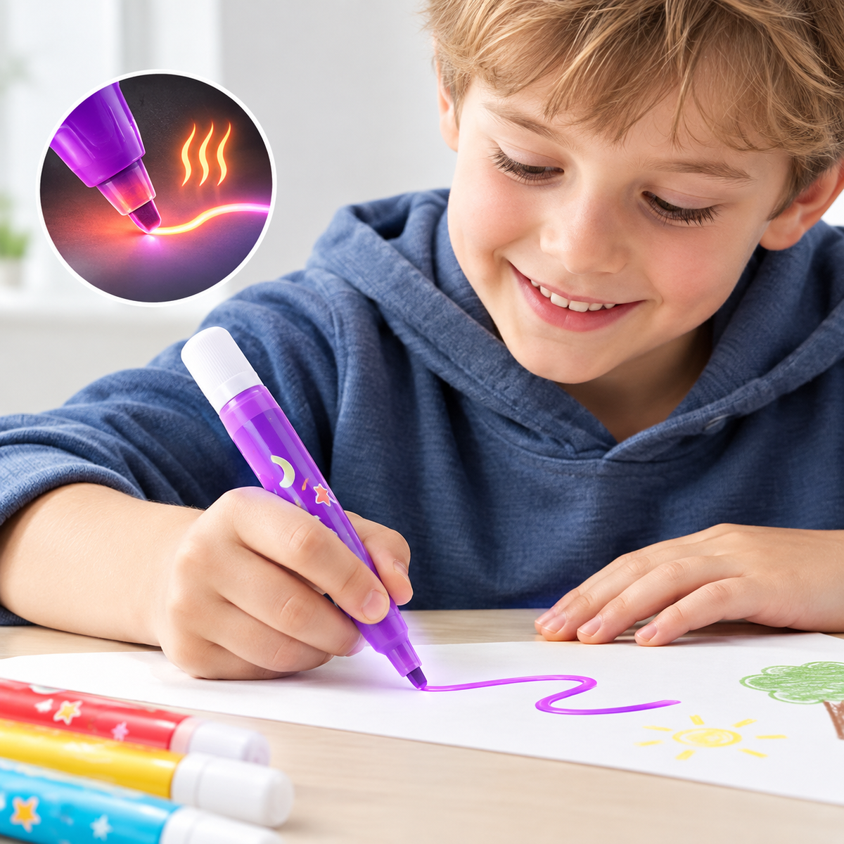 Craftmaster – 3D-Zeichenstiftset für strukturierte Illustrationen und kreative Projekte