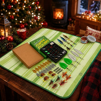 Tacklevia – Adventskalender für Angler mit verschiedenen Angelutensilien