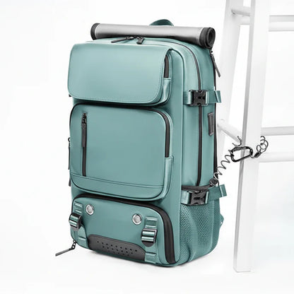 TRAVELMAX Pack – Großer wasserfester Reise-Rucksack mit USB-Anschluss