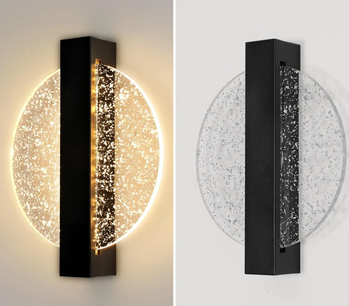 Raynora – Runde Wandleuchte mit LED-Beleuchtung