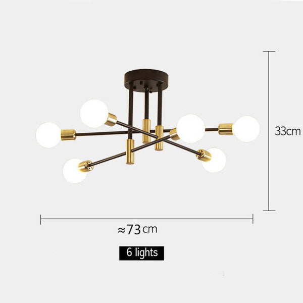Glas-Hängelampe für das Wohnzimmer