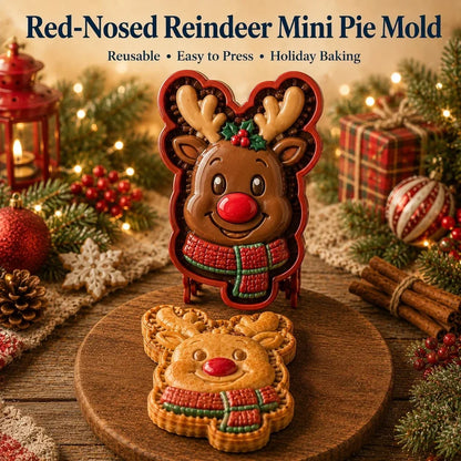 Moldcraft – Wiederverwendbare Mini-Kuchenform mit klassischen Weihnachtsmotiven