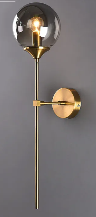 LumoNord LED-Glaskugel-Wandleuchte