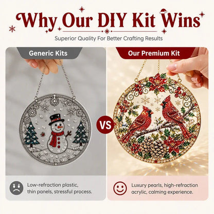 Merrynest – Kreativset mit verschiedenen Weihnachtsmotiven für saisonale Dekoration