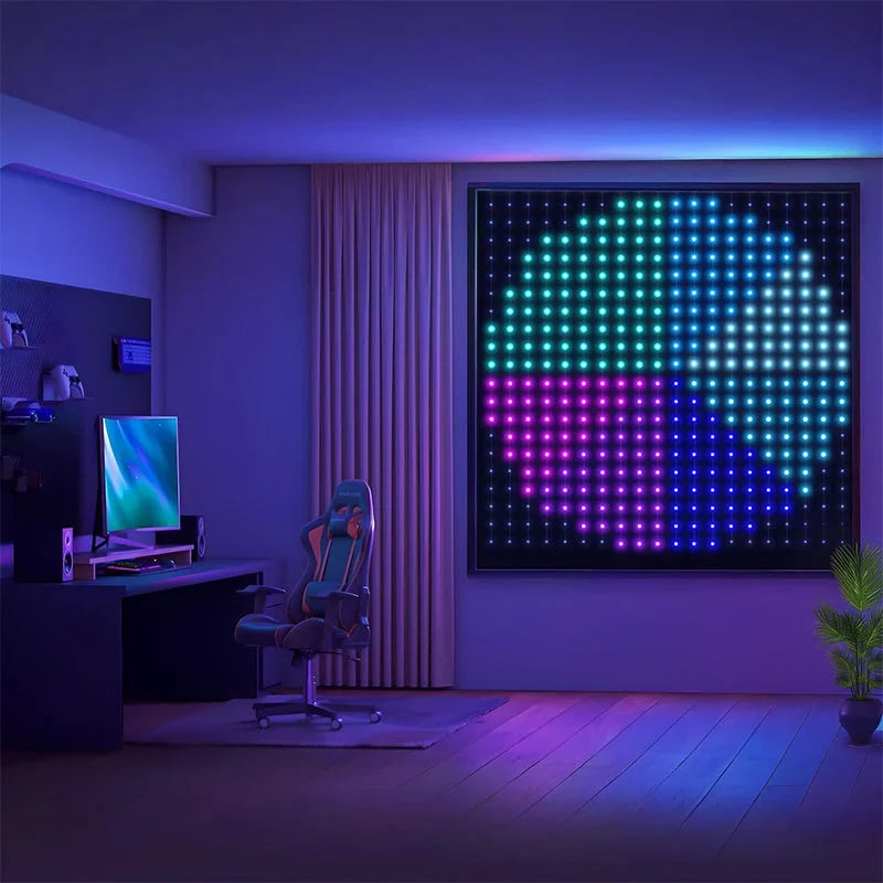Luminara – LED-Vorhangbeleuchtung mit App-Steuerung und Fernbedienung