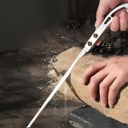 Branchlivo – Handsäge zum Sägen von Holz und Ästen mit gezahntem Sägeblatt