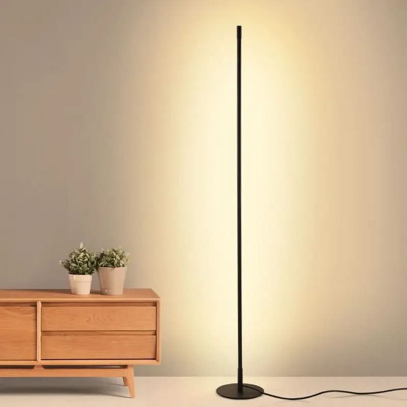 FLORGLOW Metall Stehleuchte – Dimmbar & Elegant für jedes Wohnzimmer