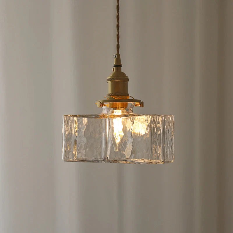 Fatima – Moderne Retro-Glas-Hängelampe