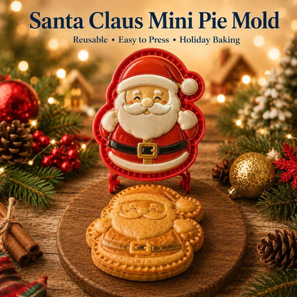 Moldcraft – Wiederverwendbare Mini-Kuchenform mit klassischen Weihnachtsmotiven