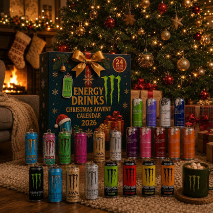 Drinkora – Adventskalender mit 24 Energy-Drink-inspirierten Motiven