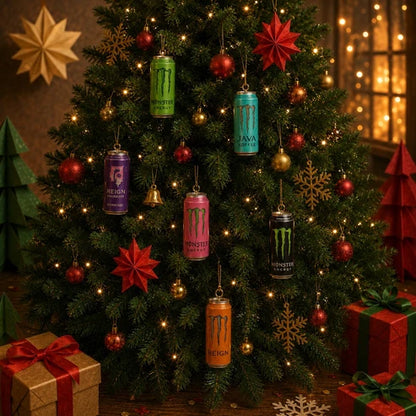 Drinkora – Adventskalender mit 24 Energy-Drink-inspirierten Motiven