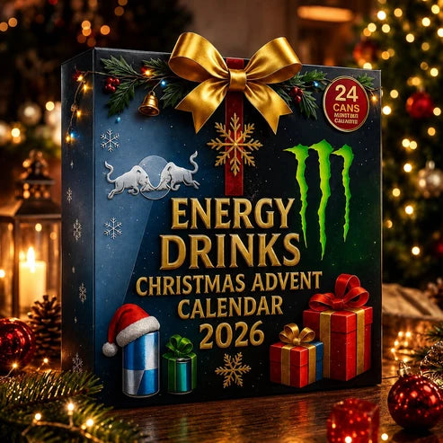 Drinkora – Adventskalender mit 24 Energy-Drink-inspirierten Motiven