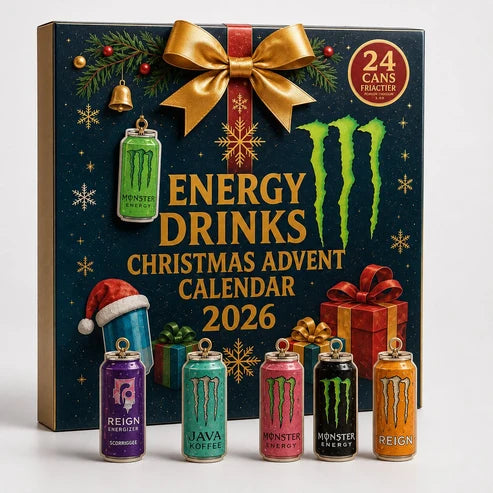 Drinkora – Adventskalender mit 24 Energy-Drink-inspirierten Motiven