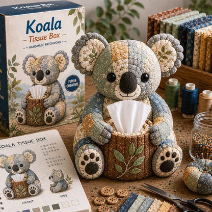 Pawstitch – Bastelset für Taschentuchboxen mit Tiermotiven