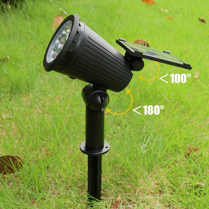 Sunspotter – Solarbetriebener Gartenstrahler mit Dämmerungssensor und LED