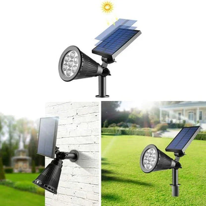 Sunspotter – Solarbetriebener Gartenstrahler mit Dämmerungssensor und LED