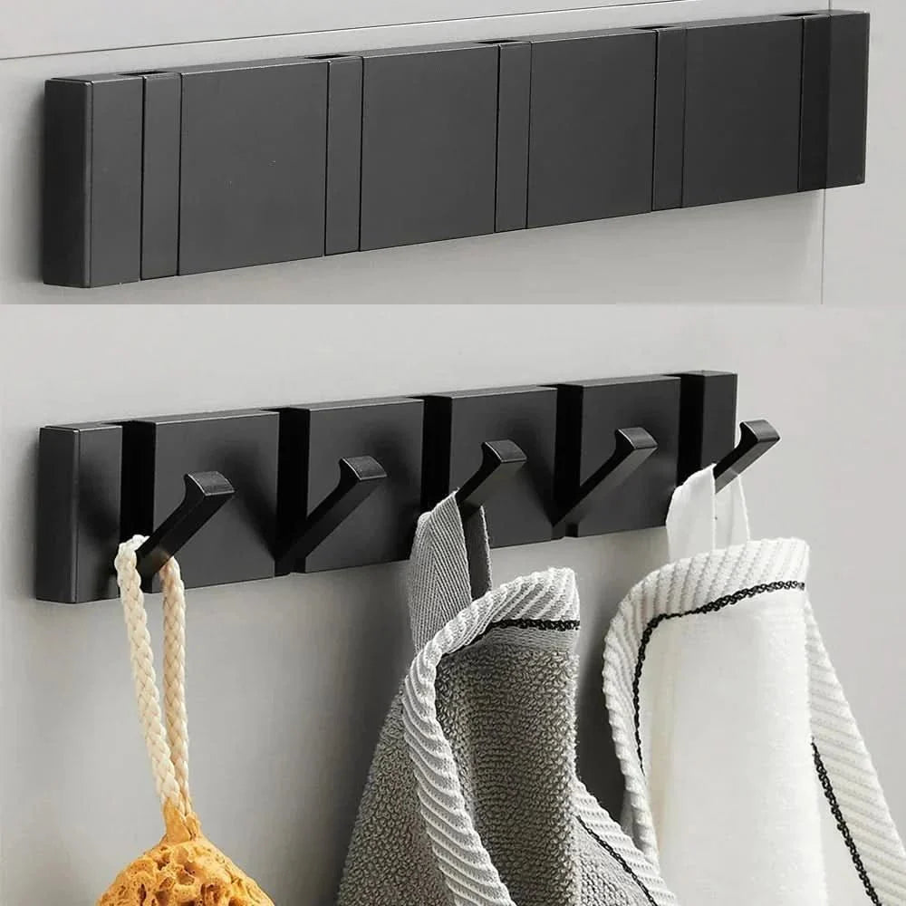 FOLDHOOK – Eleganter Wandhaken mit klappbarem Design für platzsparende Ordnung