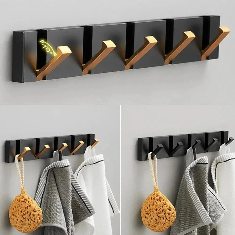 FOLDHOOK – Eleganter Wandhaken mit klappbarem Design für platzsparende Ordnung
