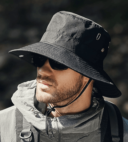 SUNSAFE Hat – Atmungsaktiver Sonnenhut mit UV-Schutz für Outdoor-Abenteuer