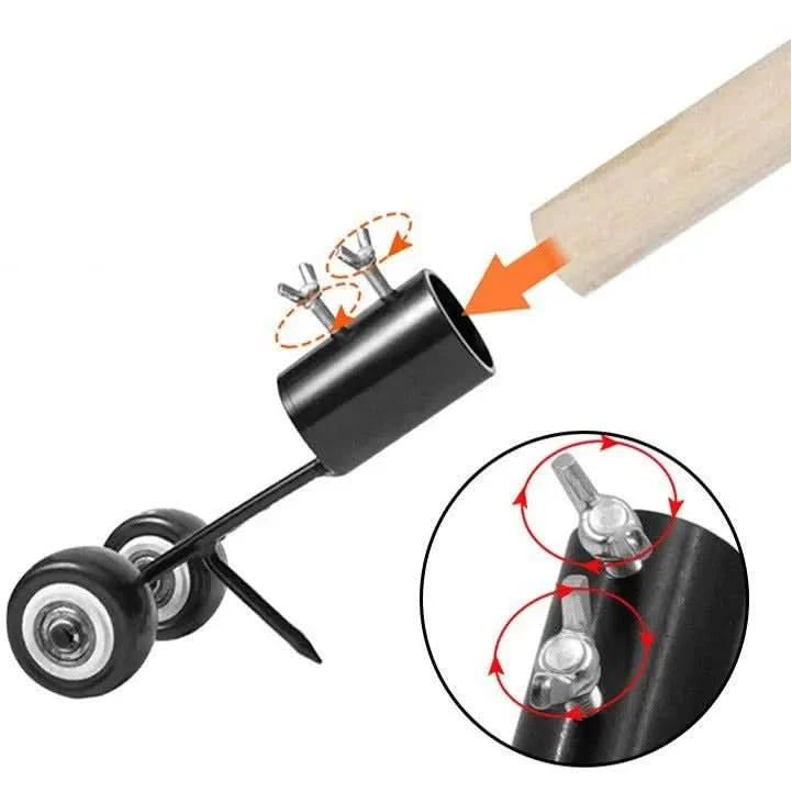 ROOTEASE DELUXE – Rückenschonender Unkrautentferner mit ergonomischem Design