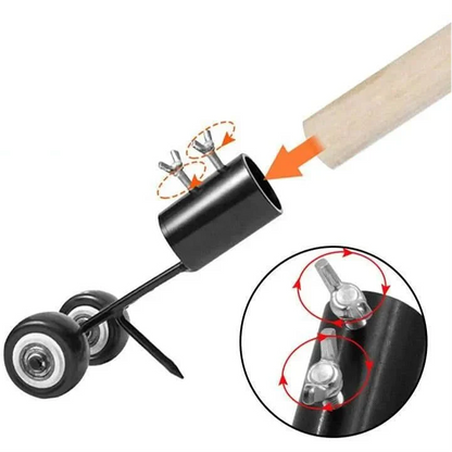 ROOTEASE DELUXE – Rückenschonender Unkrautentferner mit ergonomischem Design
