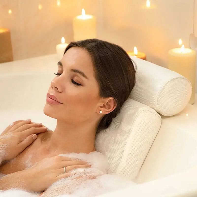 ERGORELAX Badekissen – Ergonomisch & Komfortabel für ein luxuriöses Badeerlebnis