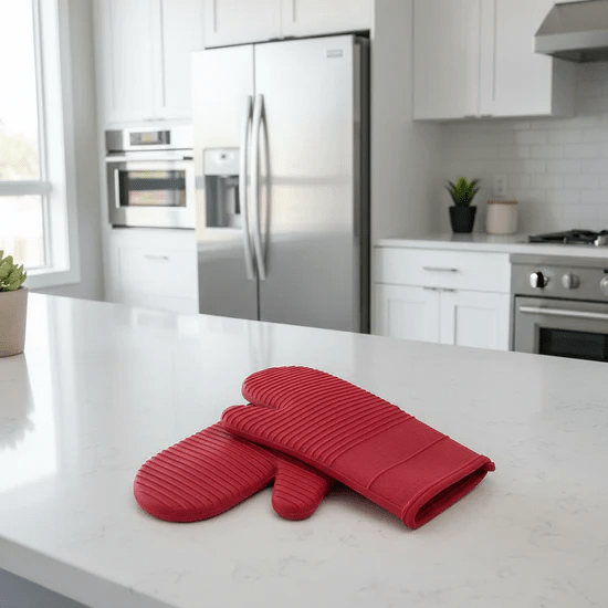 HEATSAFE – Rutschfeste Silikon-Ofenhandschuhe für maximalen Hitzeschutz