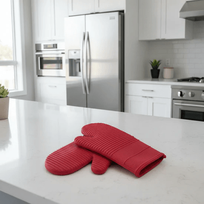 HEATSAFE – Rutschfeste Silikon-Ofenhandschuhe für maximalen Hitzeschutz
