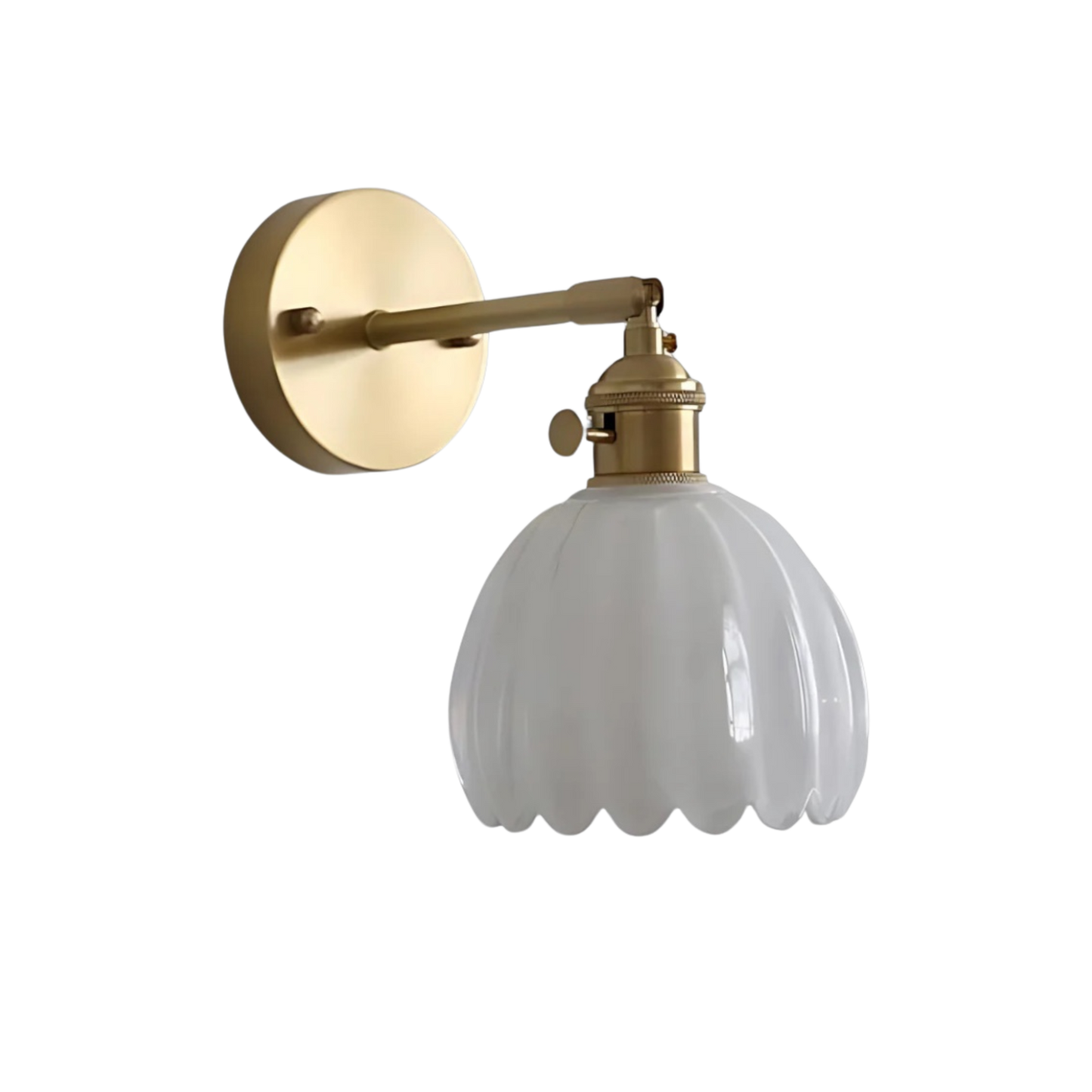 Wandleuchte Glaskuppel Vintage - Zeitloser Retro-Charme