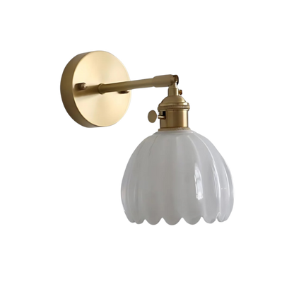 Wandleuchte Glaskuppel Vintage - Zeitloser Retro-Charme