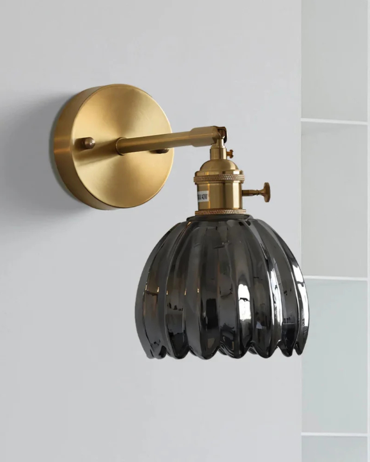 Wandleuchte Glaskuppel Vintage - Zeitloser Retro-Charme