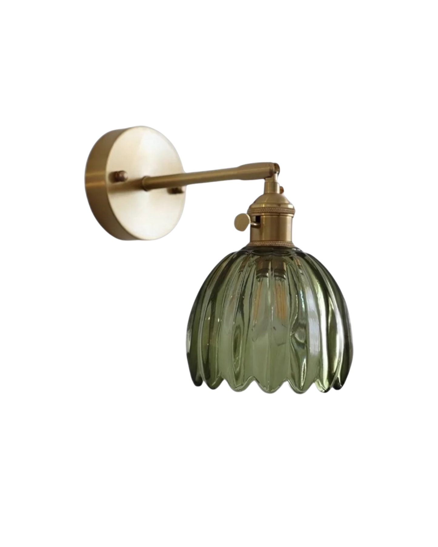 Wandleuchte Glaskuppel Vintage - Zeitloser Retro-Charme