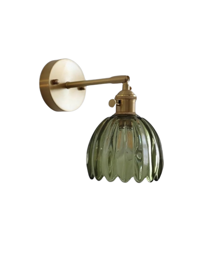 Wandleuchte Glaskuppel Vintage - Zeitloser Retro-Charme