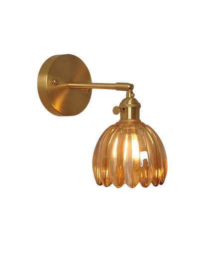Wandleuchte Glaskuppel Vintage - Zeitloser Retro-Charme