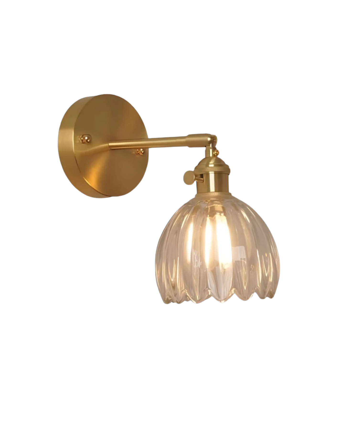 Wandleuchte Glaskuppel Vintage - Zeitloser Retro-Charme