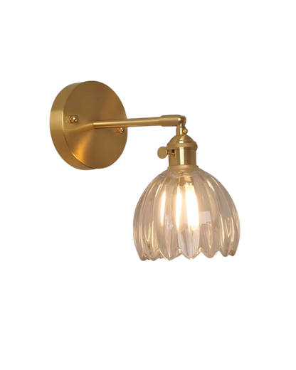 Wandleuchte Glaskuppel Vintage - Zeitloser Retro-Charme