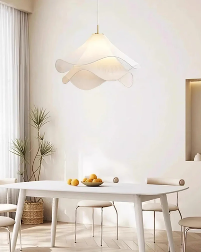 Deckenleuchte Wave Textil – Organische Lichtgestaltung