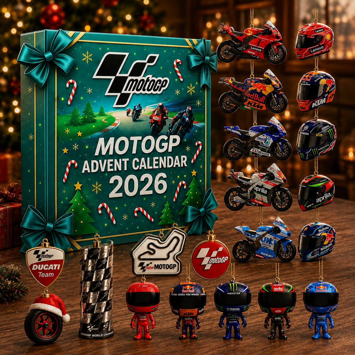 Trackrider – Motorsport-Adventskalender mit 24 Motorrad- und Rennszenen
