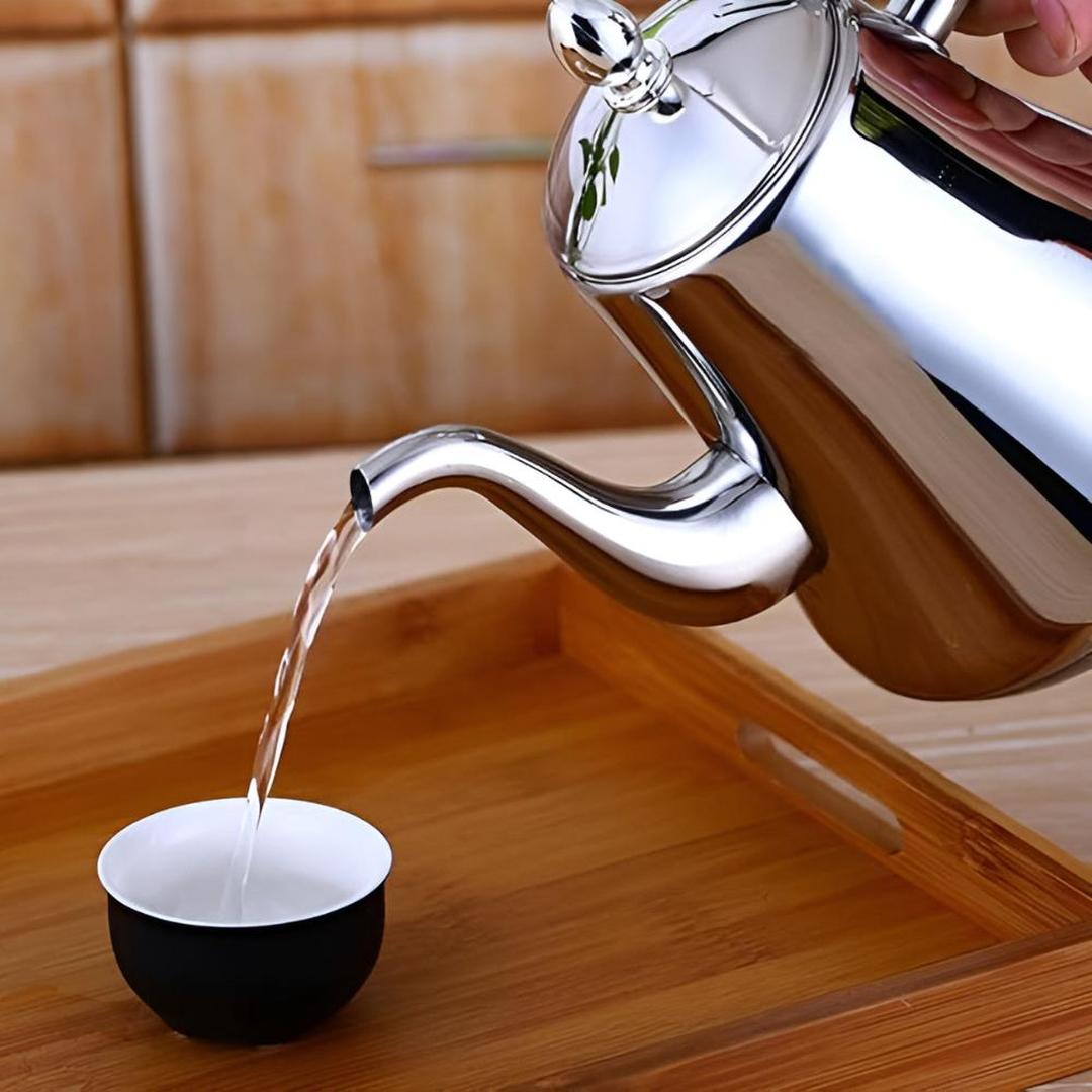 TeeMeister – Teekanne mit Abnehmbarem Filter und Ergonomischem Griff
