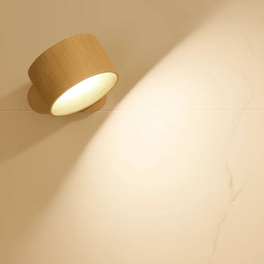 LichtDreh – Wiederaufladbare Wandleuchte mit 360° Drehfunktion